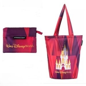 CINDERELLA  Castle Starbucks Tote Bags Disney NEW Sealed
